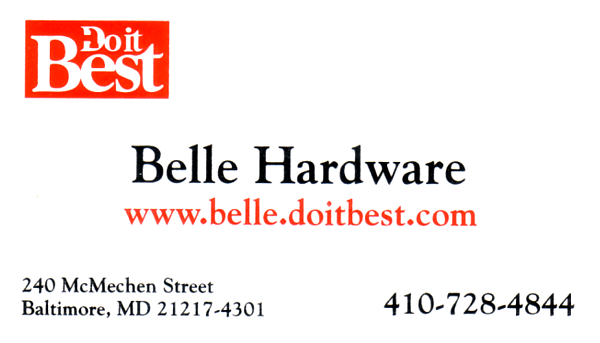 belle hardware